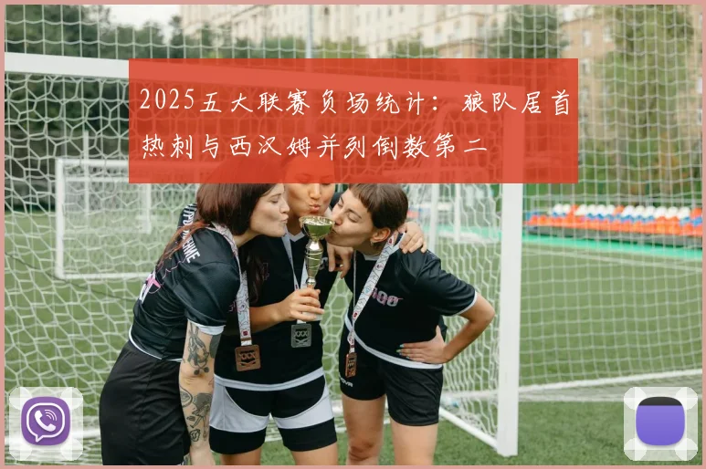 2025五大联赛负场统计：狼队居首热刺与西汉姆并列倒数第二